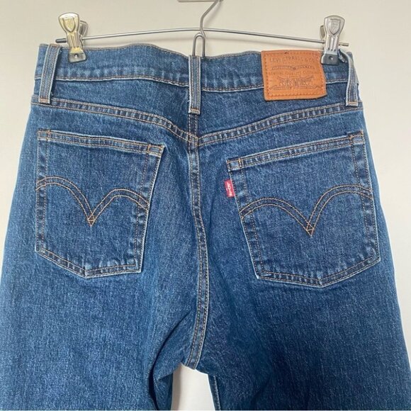 Levi's‎ Wedgie Straight Style Below The Belt Medium Wash - Picture 7 of 13
